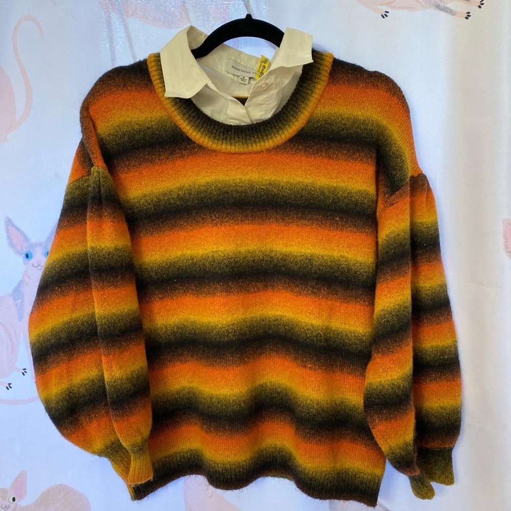Something Navy Fall sweater
